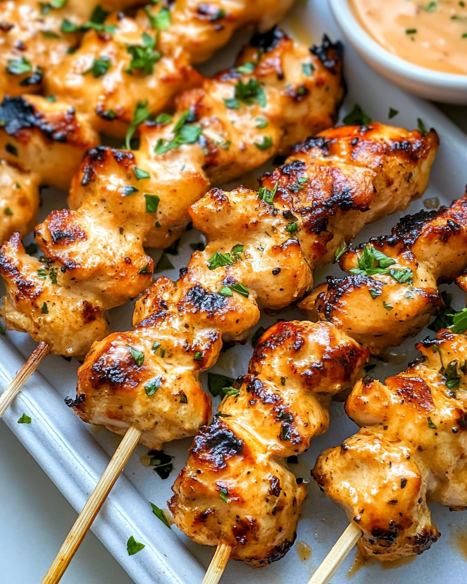 Bang Chicken Skewers recipe