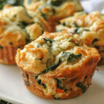 Chicken and Spinach Muffins recipe