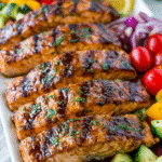 Perfect Marinated Grilled Salmon Recipe recipe
